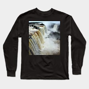 Devil's Throat at Iguassu Falls, Brazil & Argentina. Long Sleeve T-Shirt